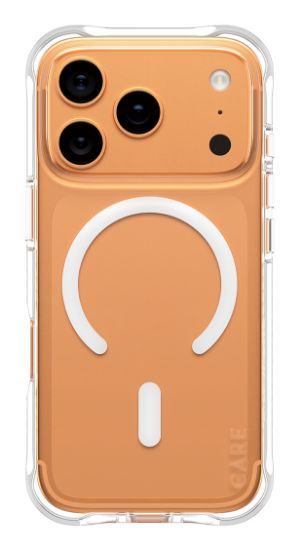 Image de PanzerGlass CARE™ by ® Samba Case Transparent w. White MagSafe iPhone 17 Pro coque de protection pour téléphones portables Housse (CR37687)