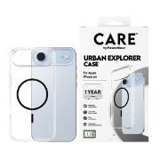 Image de PanzerGlass CARE™ by ® Urban Explorer Case Transparent w. Black MagSafe iPhone Air coque de protection pour téléphones portables Housse Noir (CR24741)