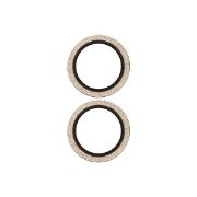 Image de PanzerGlass ® Hoops® Camera Lens Protector Glitter Gold iPhone 17 | iPhone 16 | 16 Plus Protection d'écran transparent Apple 1 pièce(s) (PG46936)