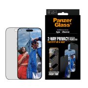 Image de PanzerGlass ® Privacy Screen Protector iPhone Air | Ultra-Wide Fit w. FASTFIT IN-A-BOX Protection d'écran transparent Apple 1 pièce(s) (PG53680)
