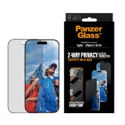 Image de PanzerGlass ® Privacy Screen Protector iPhone 17 | iPhone 16 Pro | Ultra-Wide Fit w. FASTFIT IN-A-BOX Protection d'écran transparent Apple 1 pièce(s) (PG66280)
