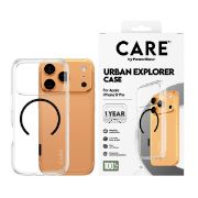 Image de PanzerGlass CARE™ by ® Urban Explorer Case Transparent w. Black MagSafe iPhone 17 Pro coque de protection pour téléphones portables Housse Noir (CR52608)