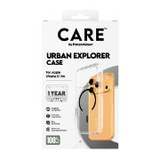 Image de PanzerGlass CARE™ by ® Urban Explorer Case Transparent w. Black MagSafe iPhone 17 Pro coque de protection pour téléphones portables Housse Noir (CR52608)