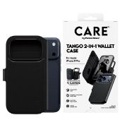 Image de PanzerGlass CARE™ by ® Tango 2-in-1 Wallet Case w. MagSafe iPhone 17 Pro coque de protection pour téléphones portables Housse Noir (CR75454)