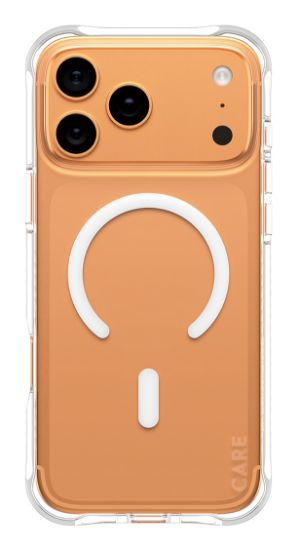 Image de PanzerGlass CARE™ by ® Samba Case Transparent w. White MagSafe iPhone 17 Pro Max coque de protection pour téléphones portables Housse (CR84109)