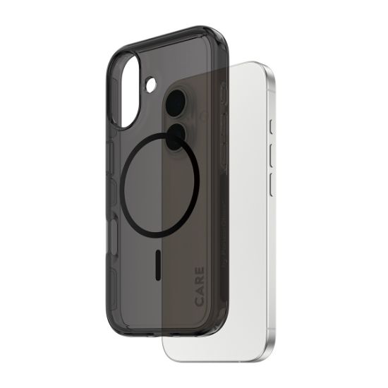 Image de PanzerGlass CARE™ by ® Urban Explorer Case Smokey w. Black MagSafe iPhone 17 coque de protection pour téléphones portables Housse Noir (CR97739)