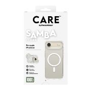 Image de PanzerGlass CARE™ by ® Samba Case Transparent w. White MagSafe iPhone Air coque de protection pour téléphones portables Housse (CR69281)