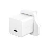 Image de PanzerGlass empower™ by ® Turbo 30W Charger Single USB-C | UK Plug | Silver White Blanc (EM30663)