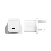 Image de PanzerGlass empower™ by ® Turbo 30W Charger Single USB-C | UK Plug | Silver White Blanc (EM30663)