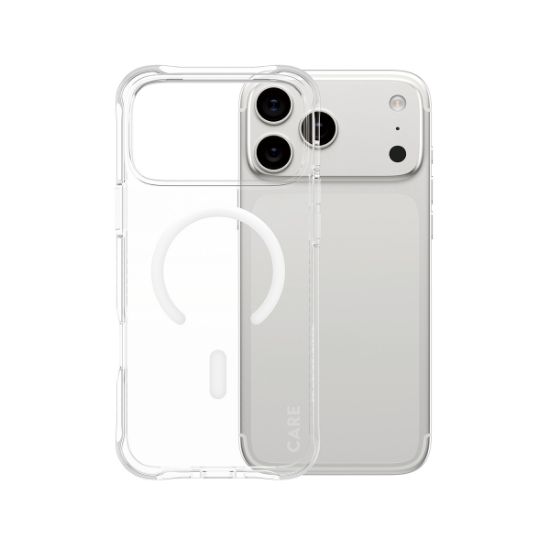 Image de PanzerGlass CARE™ by ® Samba Case Transparent w. White MagSafe iPhone 17 Pro Max | Bulk coque de protection pour téléphones portables Housse (BULKCR32984)