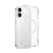 Image de PanzerGlass CARE™ by ® Samba Case Transparent w. White MagSafe iPhone 17 | Bulk coque de protection pour téléphones portables Housse (BULKCR53673)
