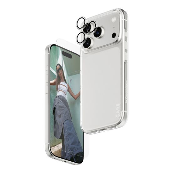 Image de PanzerGlass SAFE. | CARE™ by ® 3-in-1 Combo Bundle iPhone 17 Pro Protection d'écran transparent Apple 1 pièce(s) (CR40572)