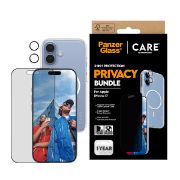 Image de PanzerGlass ® | CARE by ® 3-in-1 Flagship Privacy Bundle iPhone 17 Protection d'écran transparent Apple 1 pièce(s) (CR55929)