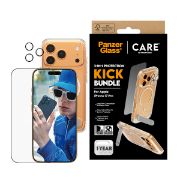 Image de PanzerGlass ® | CARE by ® 3-in-1 Feature Kick Bundle iPhone 17 Pro Protection d'écran transparent Apple 1 pièce(s) (CR74539)