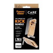 Image de PanzerGlass ® | CARE by ® 3-in-1 Feature Kick Bundle iPhone 17 Pro Protection d'écran transparent Apple 1 pièce(s) (CR74539)
