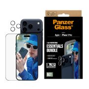 Image de PanzerGlass ® 2-in-1 Essentials Bundle iPhone 17 Pro Protection d'écran transparent Apple 1 pièce(s) (PG96915)