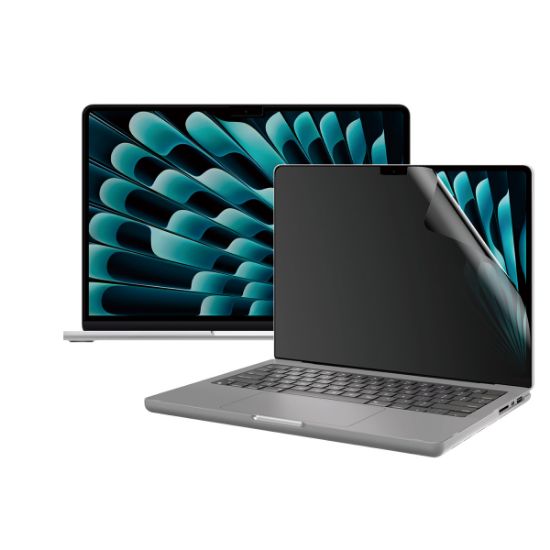 Image de PanzerGlass ® Privacy Screen Protector MacBook Air 13” (M2/M3/M4) | Bulk Protection d'écran transparent Apple 10 pièce(s) (BULK0554)