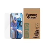Image de PanzerGlass ® Screen Protector iPhone 16 Pro | Classic Fit | BULK Protection d'écran transparent Apple 50 pièce(s) (BULK2874)