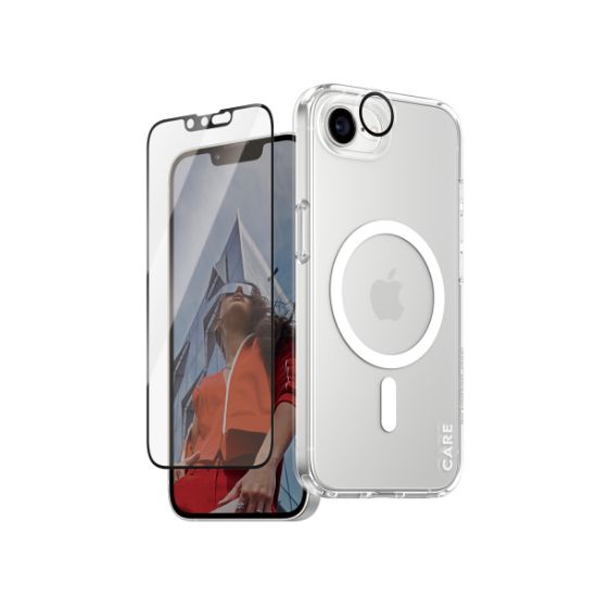 Image de PanzerGlass ® | CARE by ® Flagship 3-in-1 Bundle iPhone 16e Protection d'écran transparent Apple 1 pièce(s) (CRNCHNUG29845)