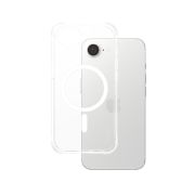 Image de PanzerGlass CARE™ by ® Samba Case Transparent w. White Qi Compatible iPhone New 16e 2026 | 16e coque de protection pour téléphones portables Housse (CRRFLCMG29845)