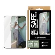 Image de PanzerGlass SAFE. by ® Screen Protection w. Black Frame iPhone 16 Pro | Ultra-Wide Fit Protection d'écran transparent Apple 1 pièce(s) (SAFE95962)
