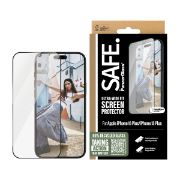 Image de PanzerGlass SAFE. by ® Screen Protection w. Black Frame iPhone 16 Plus | 15 Plus | Ultra-Wide Fit Protection d'écran transparent Apple 1 pièce(s) (SAFE95963)