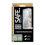 Image de PanzerGlass SAFE. by ® Screen Protection w. Black Frame iPhone 16 Plus | 15 Plus | Ultra-Wide Fit Protection d'écran transparent Apple 1 pièce(s) (SAFE95963)