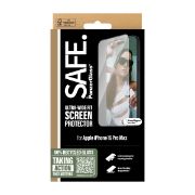 Image de PanzerGlass SAFE. by ® Screen Protection w. Black Frame iPhone 16 Pro Max | Ultra-Wide Fit Protection d'écran transparent Apple 1 pièce(s) (SAFE95964)