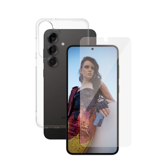 Image de PanzerGlass SAFE. by ® 2-in-1 Bundle Samsung Galaxy S25+ | Bulk Protection d'écran transparent 50 pièce(s) (BULKSAFE98063)