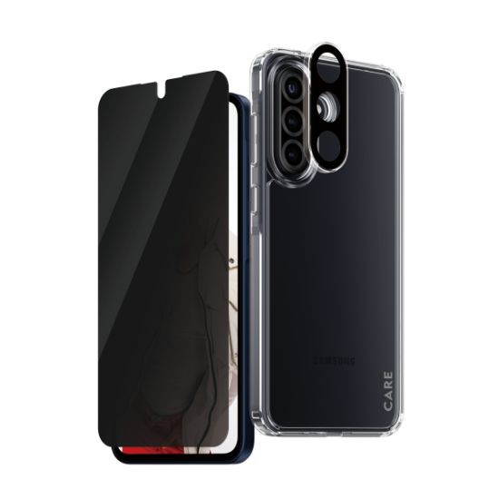 Image de PanzerGlass ® | CARE by ® Flagship 3-in-1 Privacy Bundle Samsung Galaxy A36 5G Protection d'écran transparent 1 pièce(s) (CRRCHPUG38083)