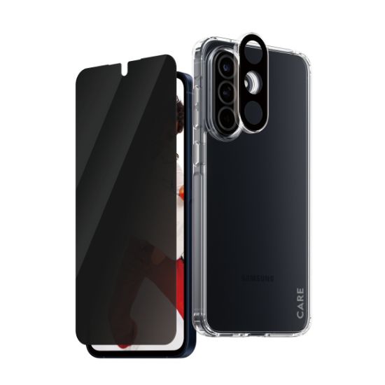 Image de PanzerGlass ® | CARE by ® Flagship 3-in-1 Privacy Bundle Samsung Galaxy A56 5G Protection d'écran transparent 1 pièce(s) (CRRCHPUG38380)