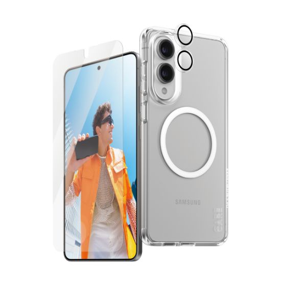 Image de PanzerGlass ® | CARE by ® Flagship 3-in-1 Bundle Samsung S25 Edge Protection d'écran transparent 1 pièce(s) (CR57432)