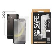 Image de PanzerGlass SAFE. by ® 3-in-1 Bundle Samsung Galaxy S24 Protection d'écran transparent 1 pièce(s) (BSAFE95672)