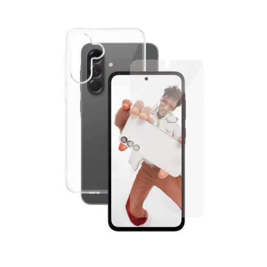 Image de PanzerGlass CARE™ by ® 2-in-1 Bundle Samsung Galaxy A56 5G Protection d'écran transparent 1 pièce(s) (CRBCANUG38380)