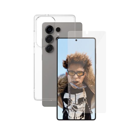 Image de PanzerGlass CARE™ by ® 2-in-1 Bundle Samsung Galaxy S25 Ultra Protection d'écran transparent 1 pièce(s) (CRBCANUG38488)