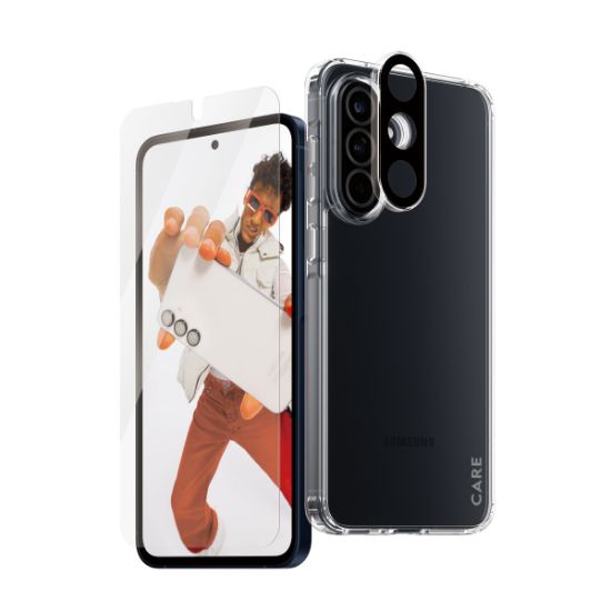 Image de PanzerGlass ® | CARE by ® Flagship 3-in-1 Bundle Samsung Galaxy A56 5G Protection d'écran transparent 1 pièce(s) (CRRCHNUG38380)