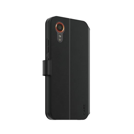 Image de PanzerGlass CARE™ by ® Wallet Case w. Kickstand Samsung Galaxy XCover7 5G coque de protection pour téléphones portables Housse Noir (CRRFWLCG38945)
