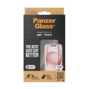 Image de PanzerGlass ® Screen Protector iPhone 15 | Ultra-Wide Fit w. EasyAligner Protection d'écran transparent Apple 1 pièce(s) (2809)