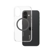 Image de PanzerGlass CARE™ by ® Urban Combat Case Transparent w. Black MagSafe iPhone 16 coque de protection pour téléphones portables Housse Noir (1345)