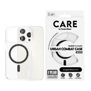 Image de PanzerGlass CARE™ by ® Urban Combat Case Transparent w. Black MagSafe iPhone 15 Pro coque de protection pour téléphones portables Housse Noir (CRRTCBMG26548)