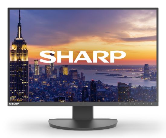 Image de Sharp MultiSync EA242W écran plat de PC 61 cm (24") 1920 x 1200 pixels Full HD LCD Noir (60006214)