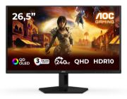 Image de AOC G4 écran plat de PC 67,3 cm (26.5") 2560 x 1440 pixels Quad HD QD-OLED Noir, Rouge (Q27G41ZDF)