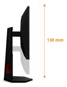 Image de AOC G4 écran plat de PC 62,2 cm (24.5") 1920 x 1080 pixels Full HD LED Noir, Rouge (25G4KUR)