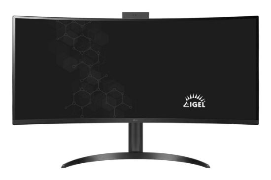 Image de LG PC tout en un/station de travail Intel® Pentium® Silver N6005 86,4 cm (34") 3440 x 1440 pixels All-in-One thin client 8 Go DDR4-SDRAM 16 Go eMMC Wi-Fi 6 (802.11ax) Noir (34CR651I-6P)