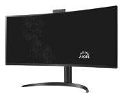 Image de LG PC tout en un/station de travail Intel® Pentium® Silver N6005 86,4 cm (34") 3440 x 1440 pixels All-in-One thin client 8 Go DDR4-SDRAM 16 Go eMMC Wi-Fi 6 (802.11ax) Noir (34CR651I-6P)