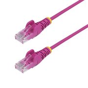 Image de StarTech.com câble de réseau Rose 0,25 m Cat6 U/UTP (UTP) (N6PAT25CMPKS)