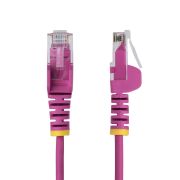 Image de StarTech.com câble de réseau Rose 0,25 m Cat6 U/UTP (UTP) (N6PAT25CMPKS)