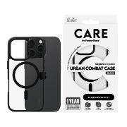 Image de PanzerGlass CARE™ by ® Urban Combat Case Transparent w. Black Frame & MagSafe iPhone 16 Pro coque de protection pour téléphones portables Housse Noir (1358)