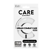 Image de PanzerGlass CARE™ by ® Urban Combat Case Transparent w. Black MagSafe iPhone 16 Pro Max coque de protection pour téléphones portables Housse Noir (1348)