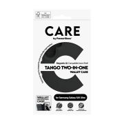 Image de PanzerGlass CARE™ by ® Tango 2-in-1 Wallet Case w. Qi Compatible Samsung Galaxy S25 Ultra coque de protection pour téléphones portables Housse Noir (CRRFTWLG38488)